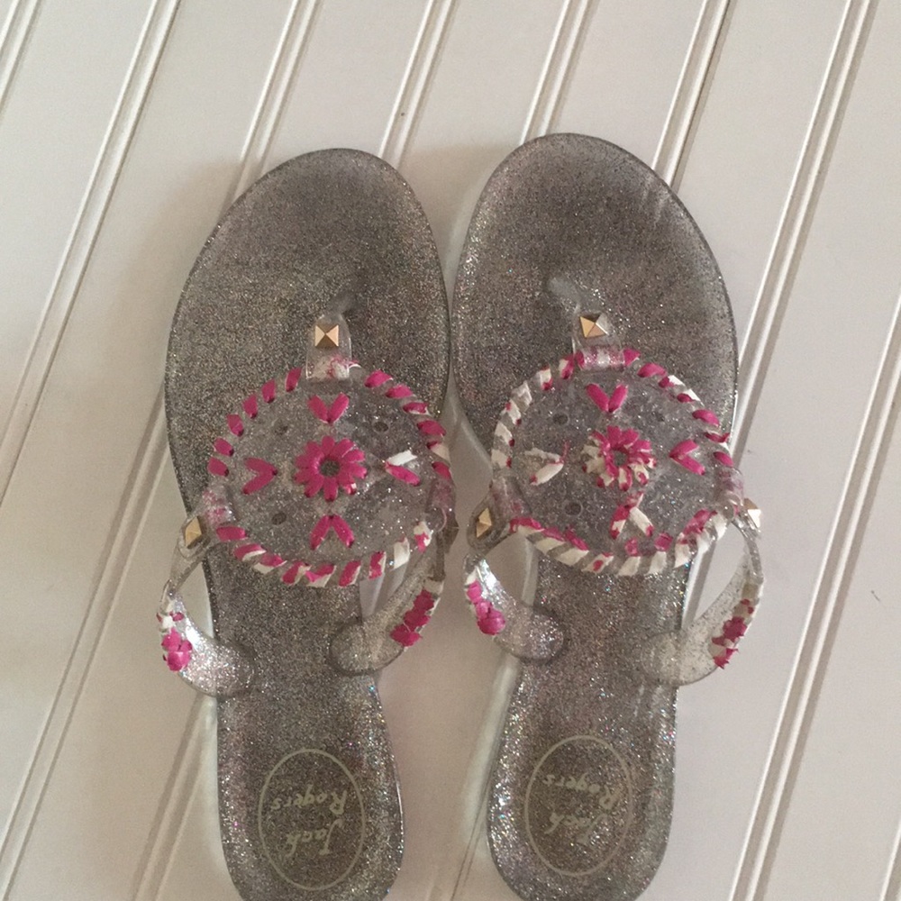 Jack Rogers Miss Sparkle Georgica Jelly Sandal